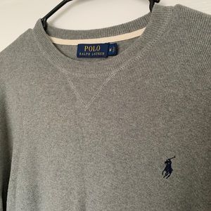 Polo Ralph Lauren Gray Crew Neck Sweater